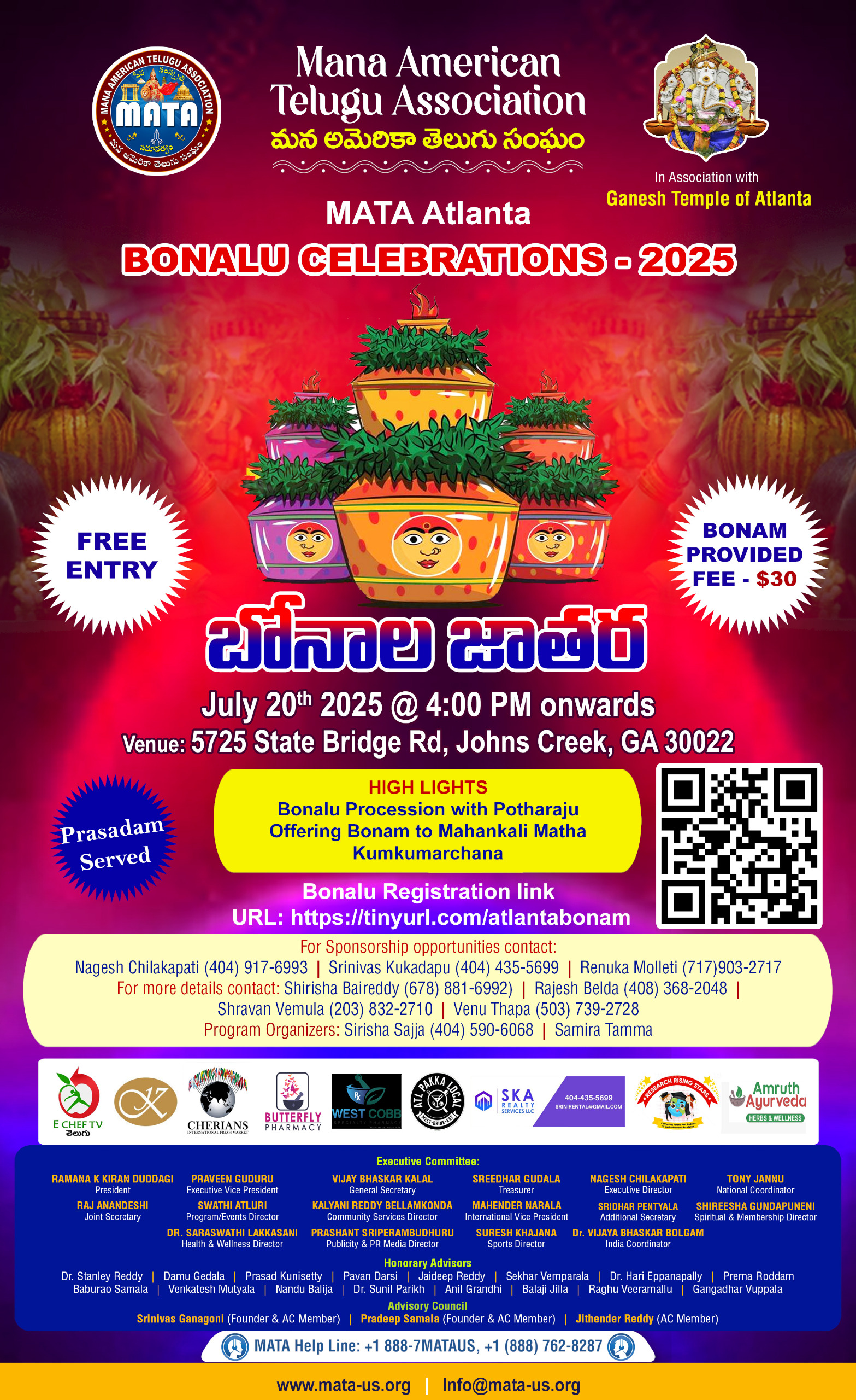 Atlanta Bonala Jathara